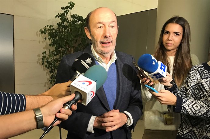 Alfredo Pérez Rubalcaba, PSOE