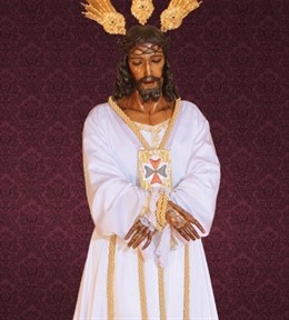 Nuestro Padre Jesús Cuativo de Málaga Señor de Málaga imagen muy venerada 