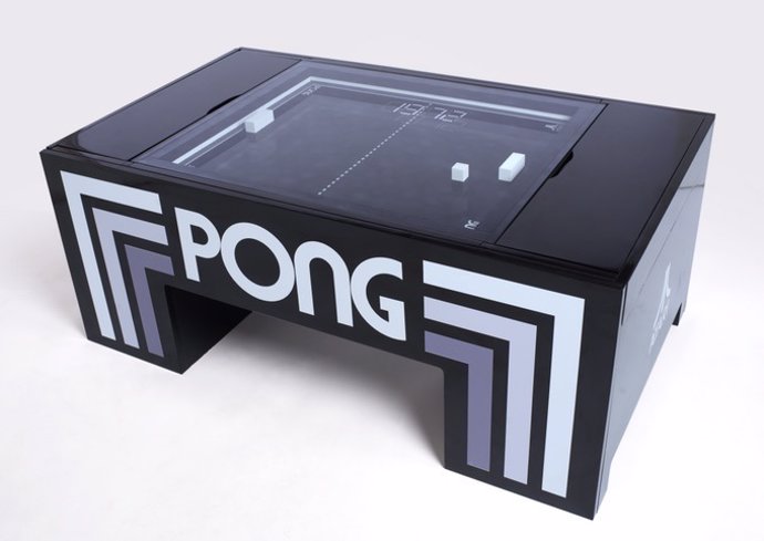 Consola mecánica de Pong
