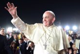 Foto: El Papa Francisco inaugura la "lavandería del Papa" en Roma para que los "sin techo" limpien su ropa