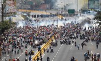 Las últimas manifestaciones opositoras en Venezuela dejan un total de 18 detenidos