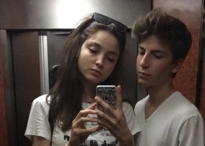 Paula Willems y Martín Rubio Willems/Instagram