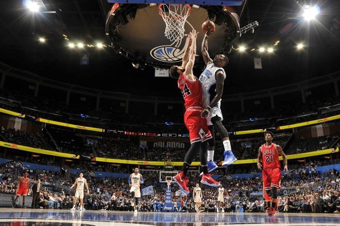 Mirotic en l'Orlando Magic - Chicago Bulls