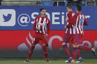 Giménez, único apercibido del Atlético de Madrid para la vuelta ante el Leicester