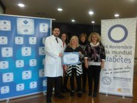 ElPozo Alimentación y sus trabajadores donan 1.500 euros a la sociedad de diabéticos de Cartagena