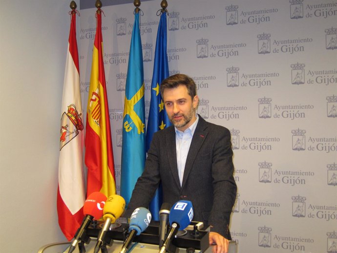 José María Perez, portavoz PSOE Gijón