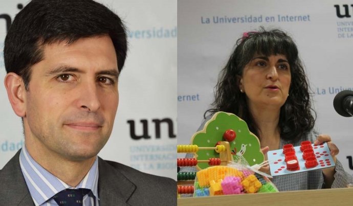 Josu Ahedo y Blanca Arteaga de UNIR