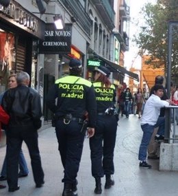 Agentes de la Policía Municipal de Madrid