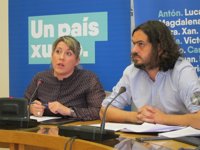 En Marea acusa al ministro de Fomento de "venir a faltarle al respeto a los gallegos"