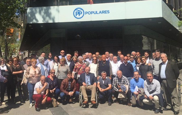 Partidarios de Diego en Génova