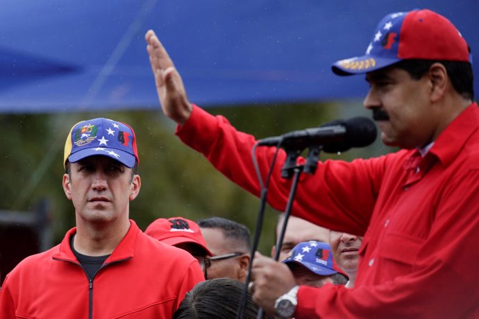 Nicolás Maduro y Tareck El Aissami