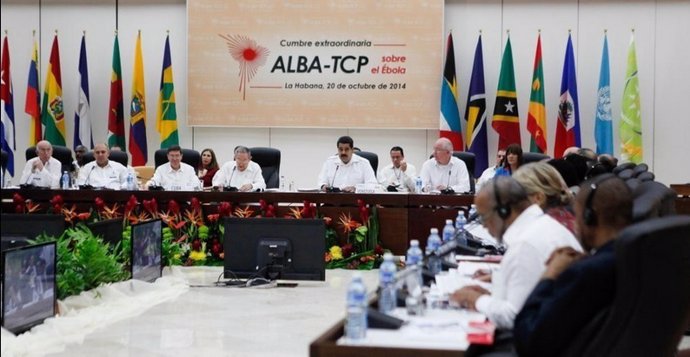 Reunión ALBA  sobre el ébola