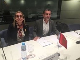 Paz Fernández y Miguel Laparra.