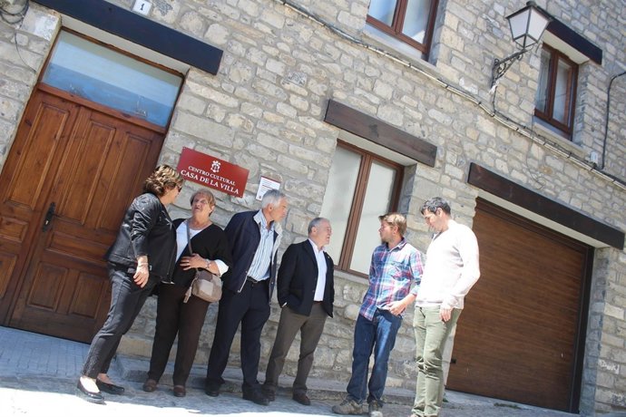 El presidente de la DPH ha visitado hoy Aragüs del Puerto