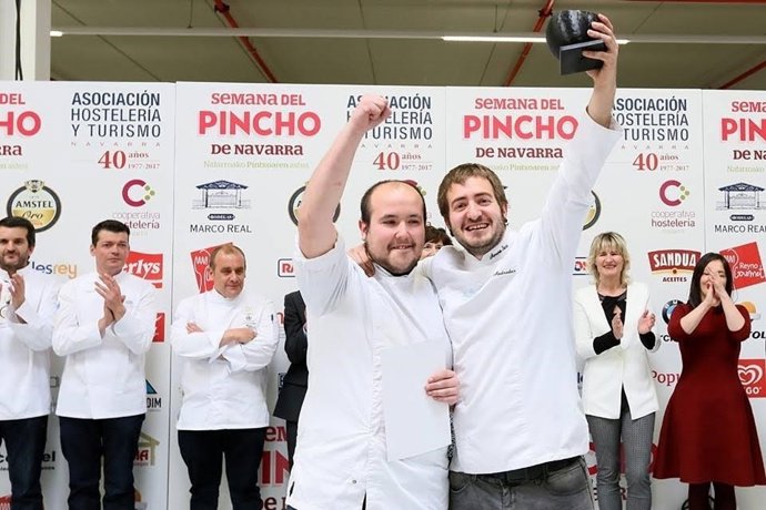 Los ganadores del concurso.