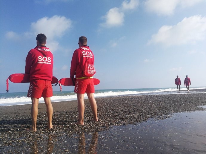 SOS Torremolinos playas salvamento socorrismo socorristas emergencias turistas