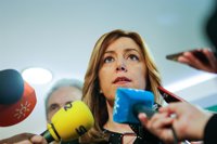 Susana Díaz: El Gobierno aplica un "doble castigo" a Andalucía con PGE y fondos para empleo