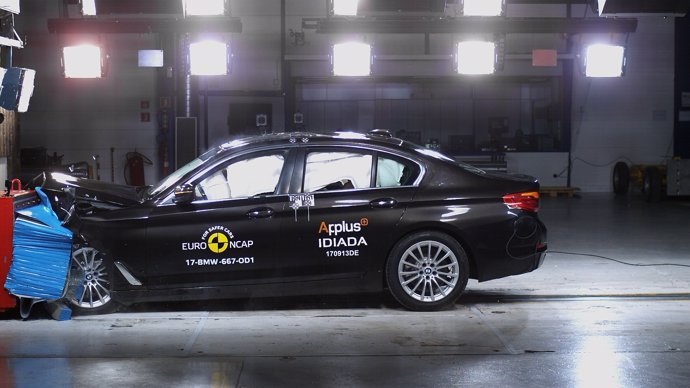 Test de impacto Euro NCAP del BMW Serie 5