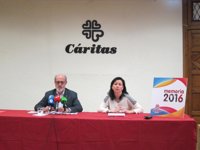 Cáritas atiende en 2016 a 20.553 personas, entre ellas 519 familias pendientes de revisión del Salario Social