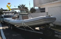 Un ciudadano avisa a la Guardia Civil del robo de una embarcación de su empresa tras verla en un remolque en la AP-7