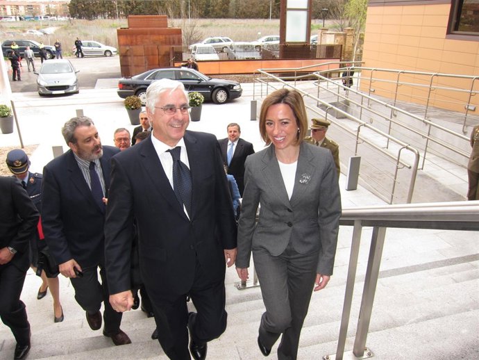 José María Barreda y Carme Chacón