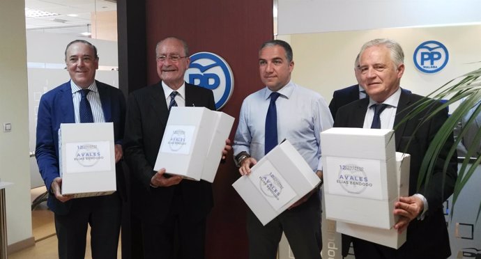 Bendodo presenta avales reelección PP Málaga 2017