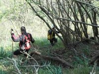 Rescatan a dos senderistas perdidos en el monte Gedo