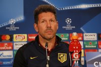 Simeone: "Fue un muy buen partido aunque nos faltó contundencia"