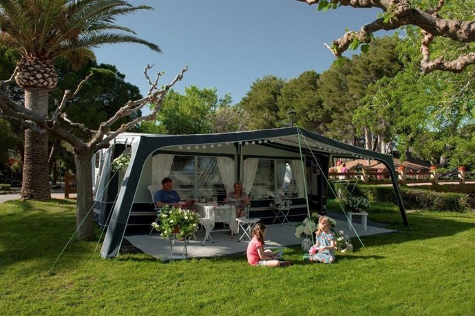 Càmping, tenda de campanya