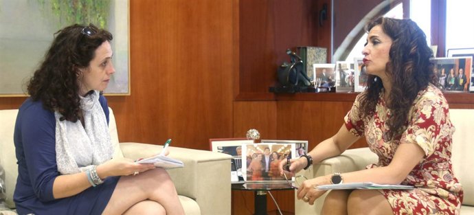 La consejera de Hacienda y Administración Pública, María Jesús Montero