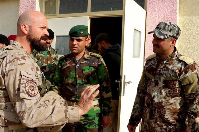 Valladolid.- Imagen de un soldado en una misión en Irak