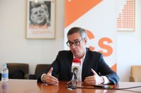 Ciudadanos defiende que Pedro Antonio Sánchez debe dejar su escaño y le excluye del futuro de Murcia: "Es el pasado"