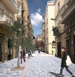 Projecte de reurbanització del carrer Tinent Flomesta