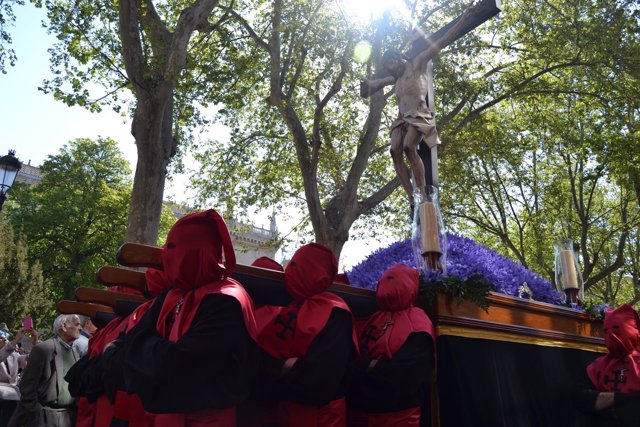Valladolid. Procesión del 'Santísimo Cristo de la Luz'