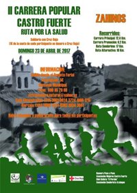 Una carrera popular en Zahínos (Badajoz) donará a Cruz Roja un euro de cada inscripción que se realice