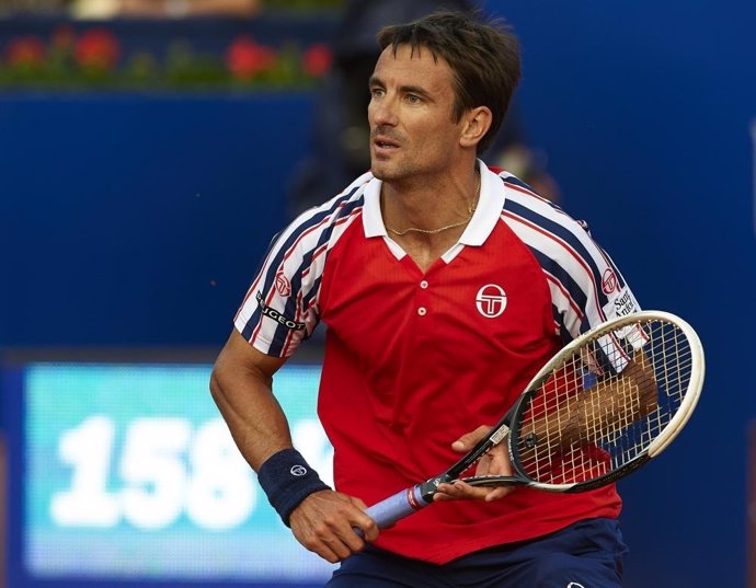 Tommy Robredo en el Conde de Godó