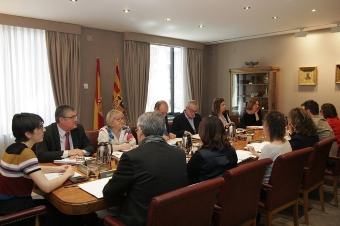 La Mesa y la Junta de Portavoces de las Cortes de Aragón