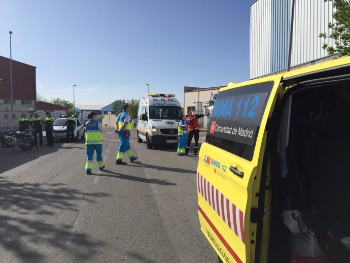 Fallece un motorista en Valdemoro (Madrid)
