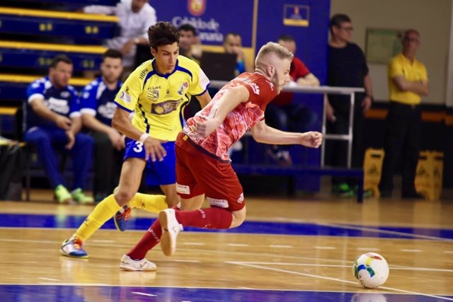 Miguelín, de ElPozo Murcia, en un partido ante Gran Canaria FS