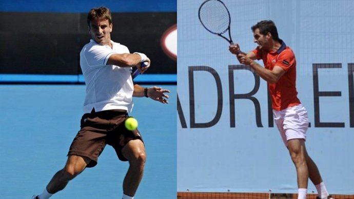 Tommy Robredo y Albert Ramos