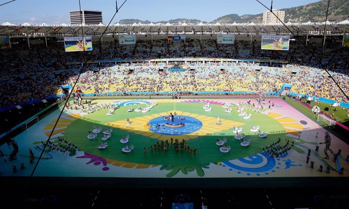 Ceremonia de clausura del Mundial de Brasil