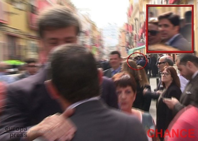 Francisco Rivera y Cayetano Martínez de Irujo en Semana Santa