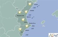 El fin de semana arranca con bajada de temperaturas y riesgo de chubascos en Castellón