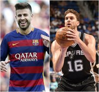 Piqué, "orgulloso" de Pau Gasol por sus 20.000 puntos