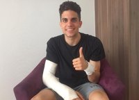 Marc Bartra recibe el alta hospitalaria