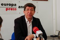 Marín invita al PP-A a un "acuerdo más amplio" con PSOE-A y Cs si Susana Díaz se va