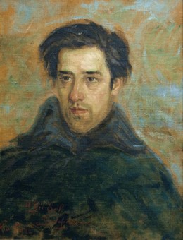 Uno de los lienzos que se podrá ver en esta exposición en Utebo 