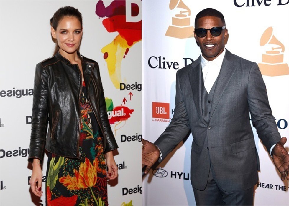 Katie Holmes y Jamie Foxx