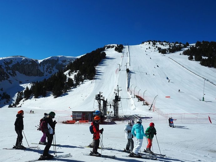 Pista d'esquí de la Masella (Girona)