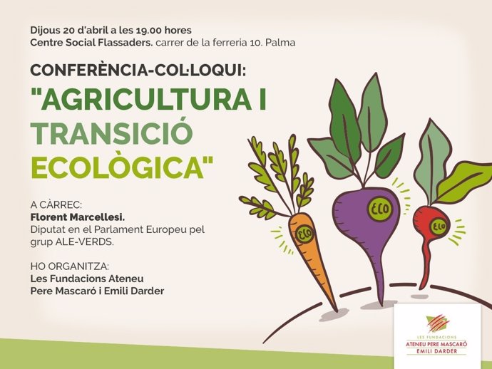 Conferencia-coloquio sobre ecología con Florent Marcellesi